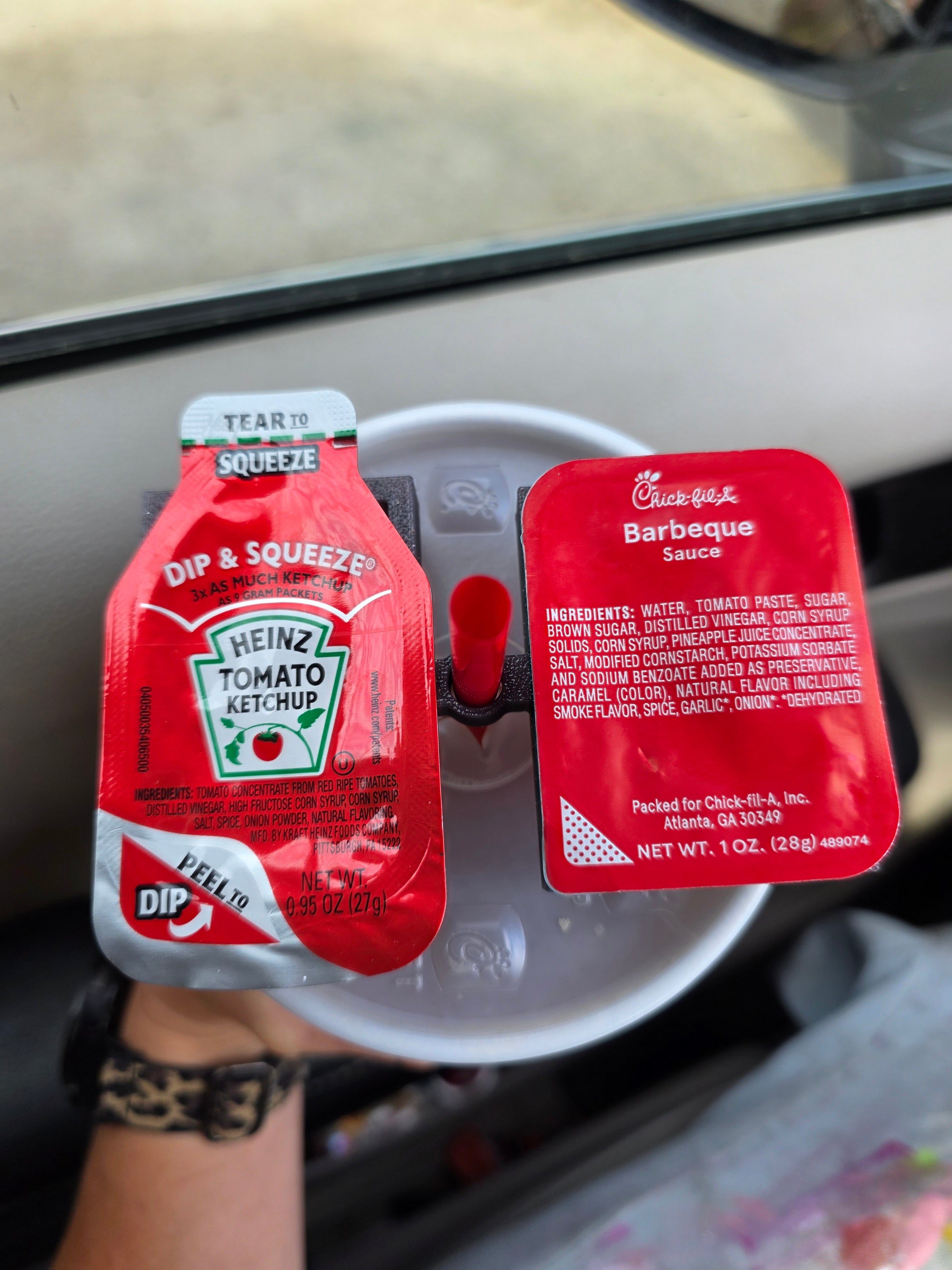 Sauce holders