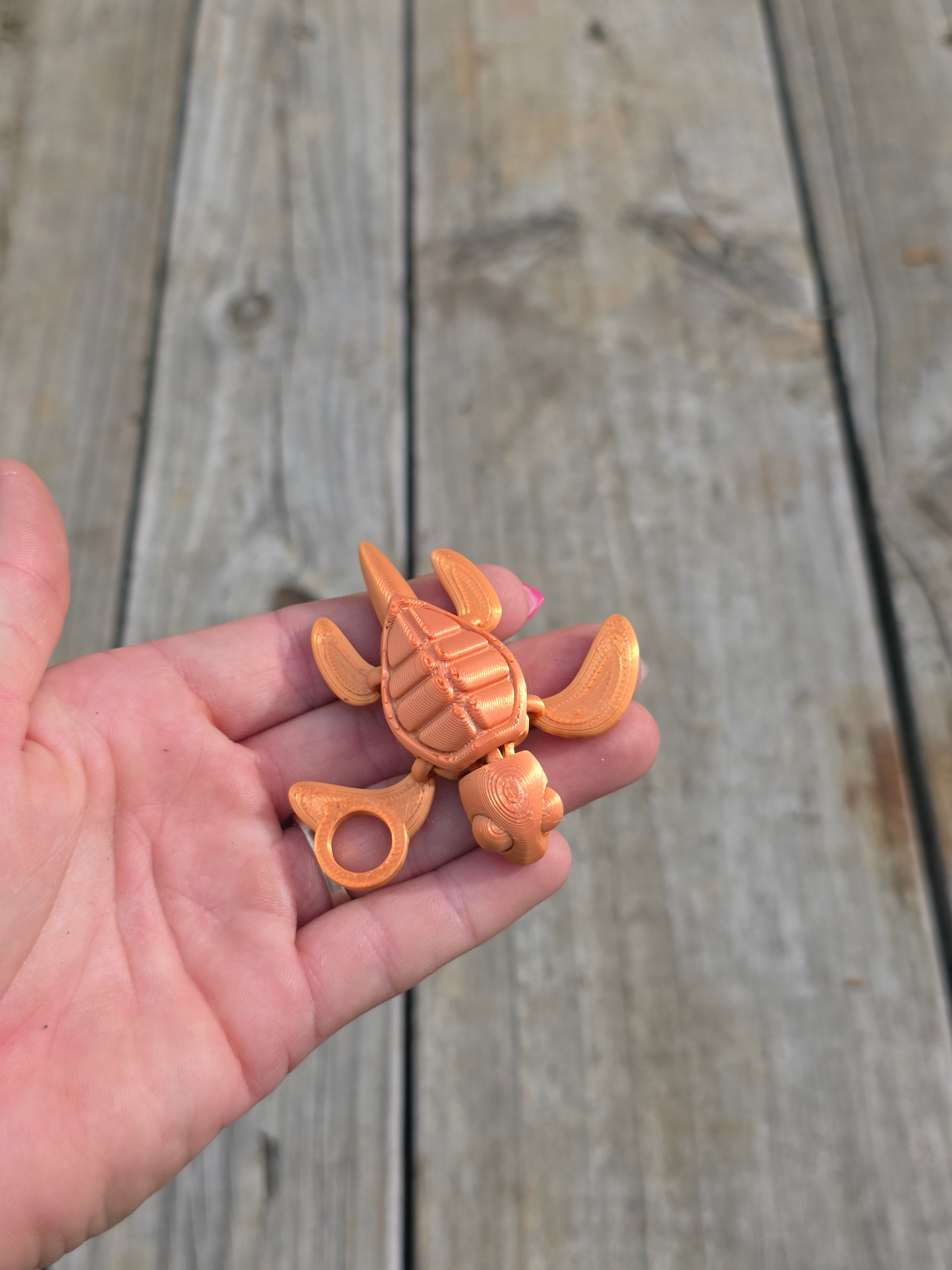 Sea Turtle Straw Topper